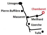 carte de Chamberet