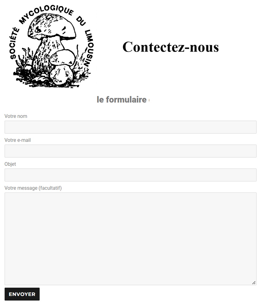Contactez-nous : image du formulaire